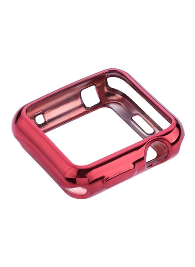 Ultra-Slim Protective Case Cover For Apple Watch Series 1/2/3 42mm Hot Pink