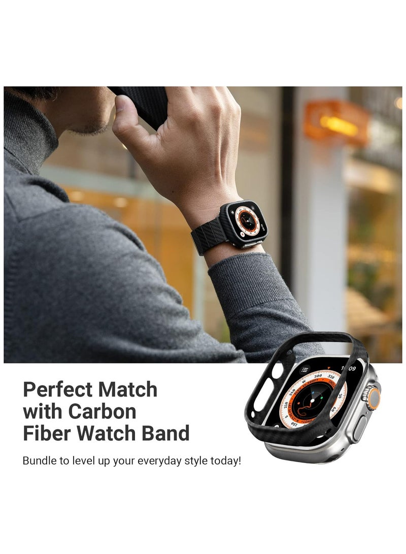 Apple Watch Ultra Case, Exquisite Minimalist Slim Apple Watch Ultra Case 49mm - Aramid Fiber Made [Air Case]