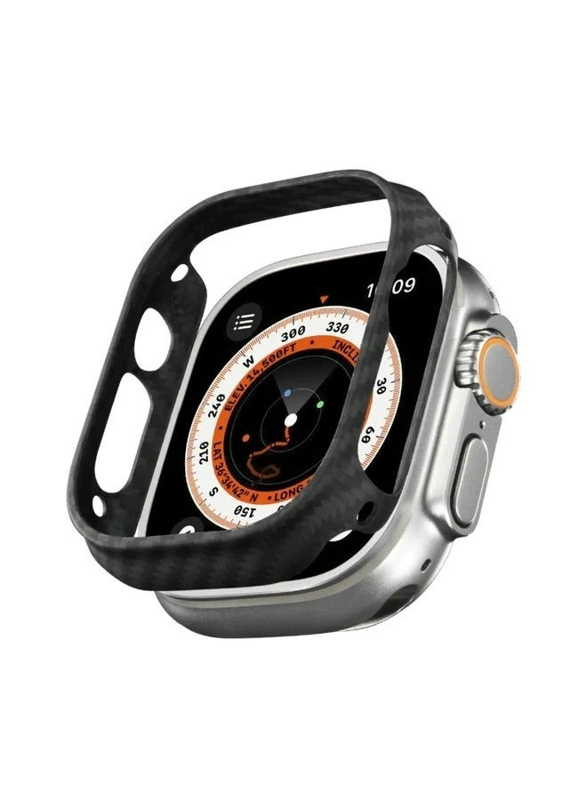 Apple Watch Ultra Case, Exquisite Minimalist Slim Apple Watch Ultra Case 49mm - Aramid Fiber Made [Air Case]