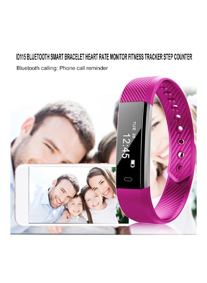 ID115 Bluetooth Fitness Band Pink/Black