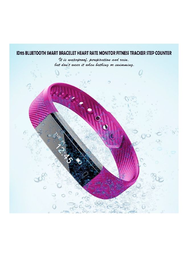 ID115 Bluetooth Fitness Band Pink/Black