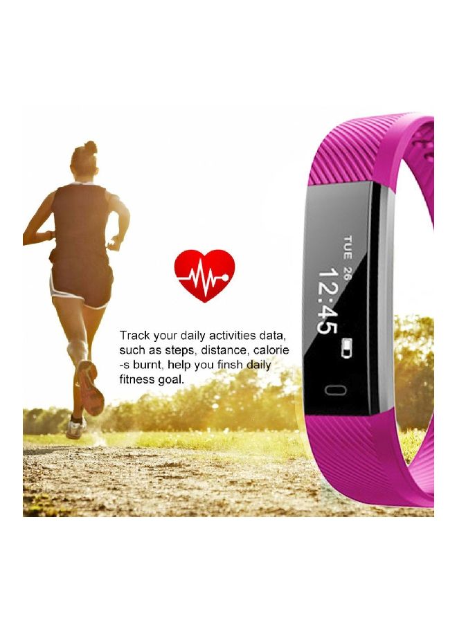 ID115 Bluetooth Fitness Band Pink/Black