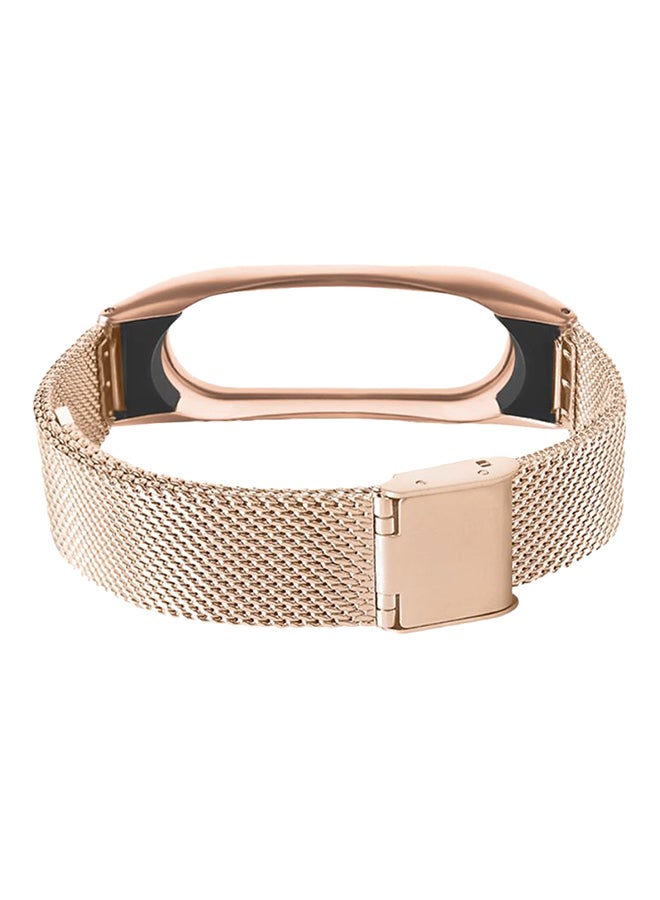 Replacement Strap For Xiaomi Mi Band 2 Rose Gold