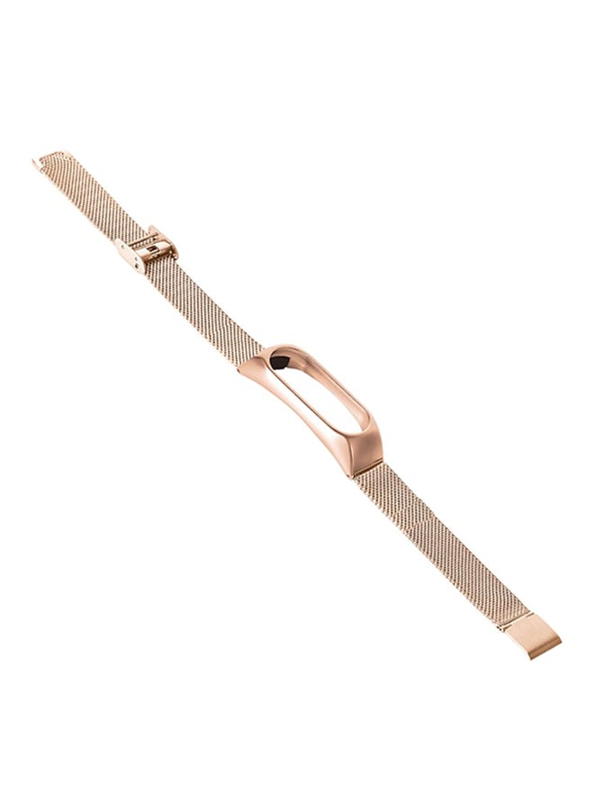 Replacement Strap For Xiaomi Mi Band 2 Rose Gold