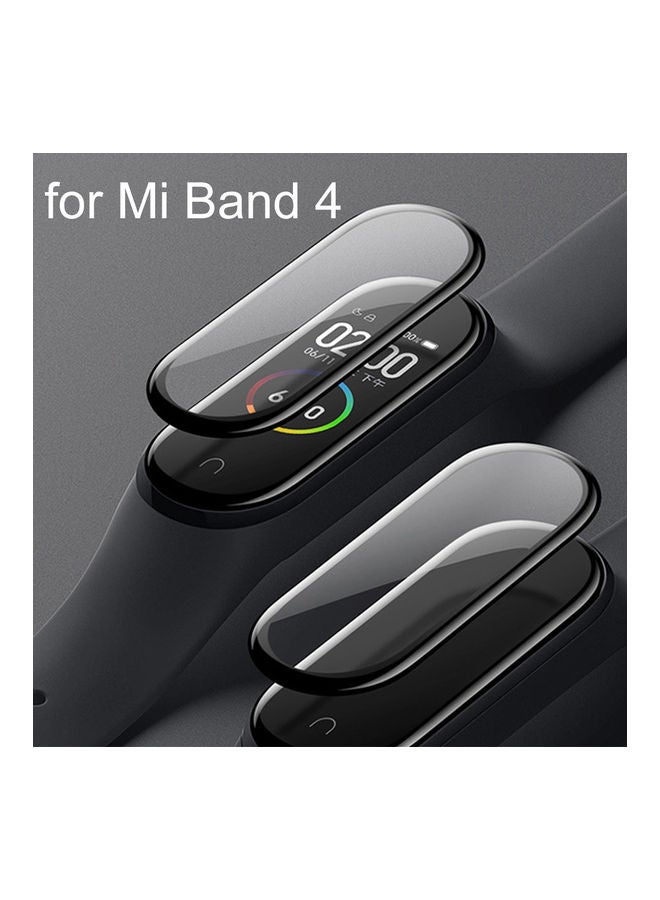 Smart Bracelet Anti-scratch Protective Film Cover for Xiaomi Band 4 Black