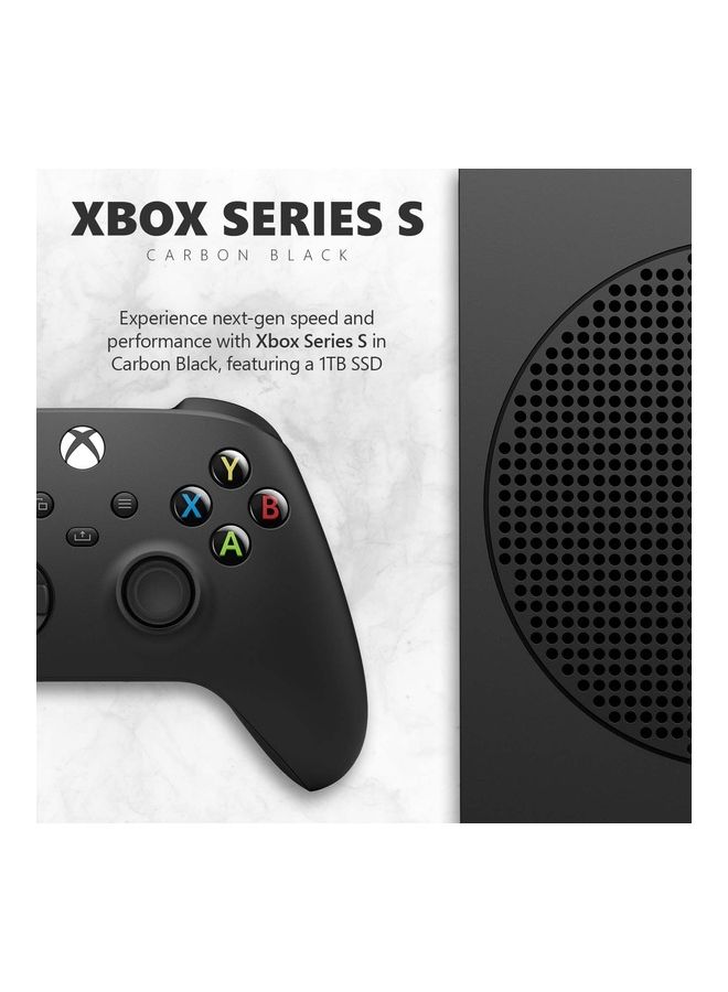 Xbox Series S 1 TB Digital Console With Wireless Controller - Black