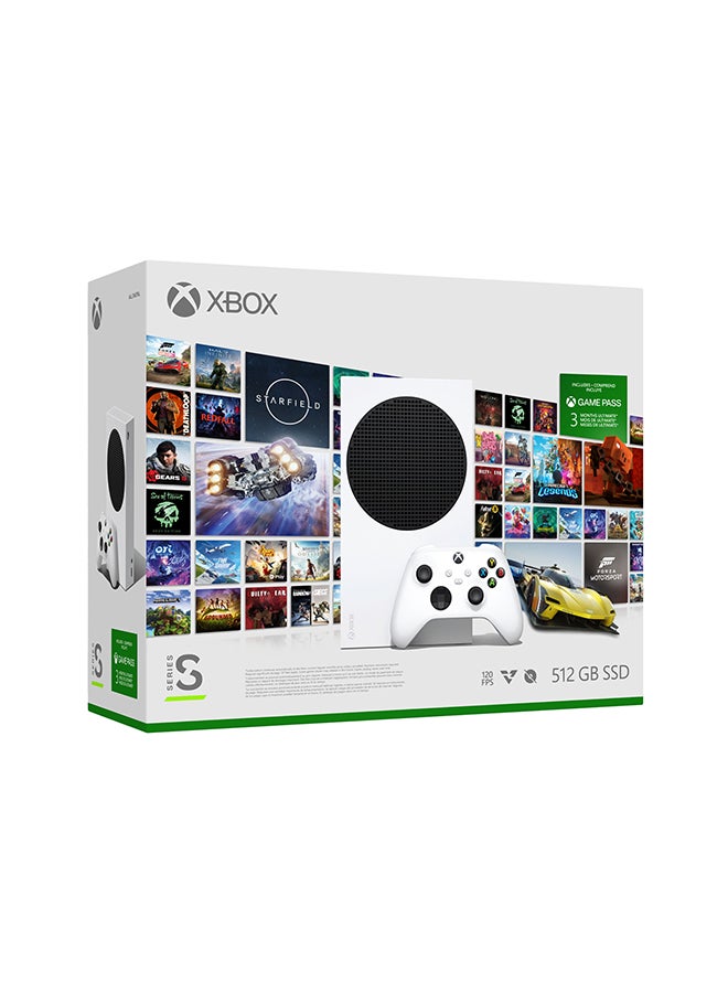 Xbox Series S 512 GB With 3 Months of Game Pass Ultimate