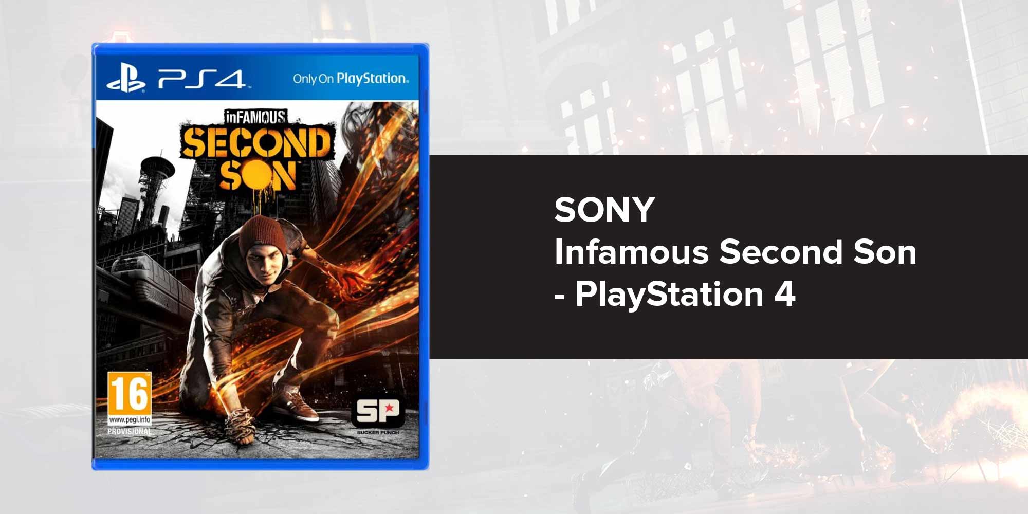 Infamous Second Son (Intl Version) - Role Playing - PlayStation 4 (PS4)