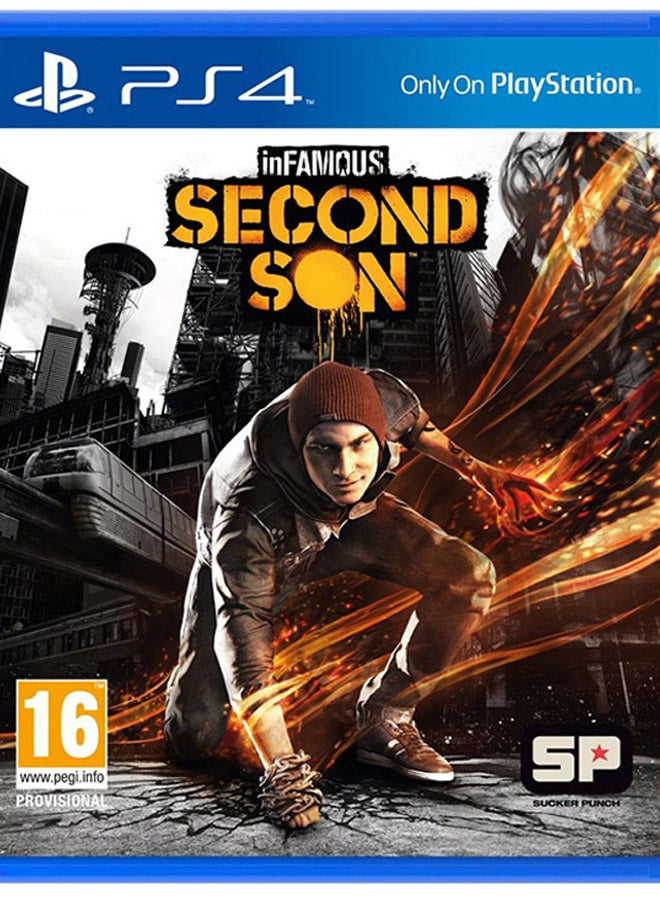 Infamous: Second Son - Open Region (Intl Version) - Role Playing - PlayStation 4 (PS4)