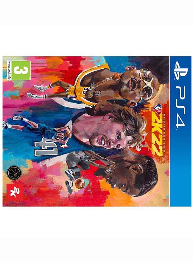 NBA 2K22 75th Anniversary - (Intl Version) - PlayStation 4 (PS4)