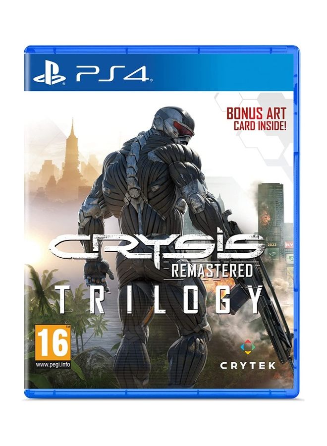 Crysis Remastered Trilogy (Intl Version) - Action & Shooter - PlayStation 4 (PS4)