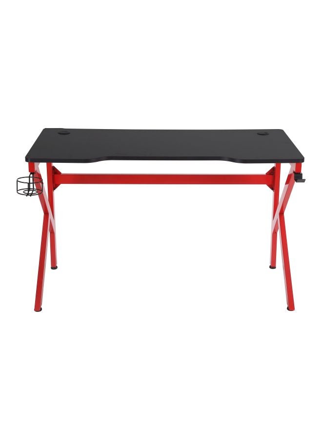 Gaming Computer Table Black/Red 120x60x72cm