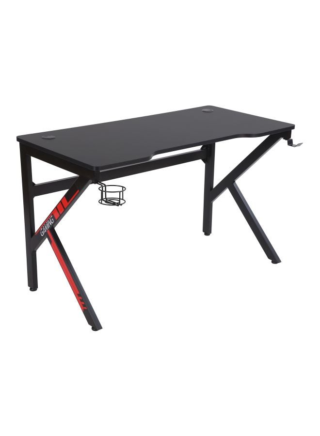 Gaming Computer Table Black/Red 120x60x72cm