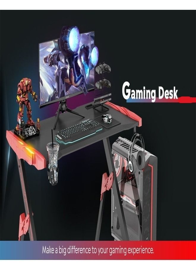Enhance Your Gaming Setup with the Tarantula Foot Shaped Headphone Hook Gaming Computer Table – Featuring RGB Lighting and a Spacious 120 x 60 x 76 cm Design for Ultimate Comfort and Style