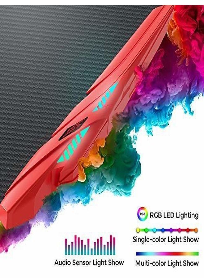Enhance Your Gaming Setup with the Tarantula Foot Shaped Headphone Hook Gaming Computer Table – Featuring RGB Lighting and a Spacious 120 x 60 x 76 cm Design for Ultimate Comfort and Style