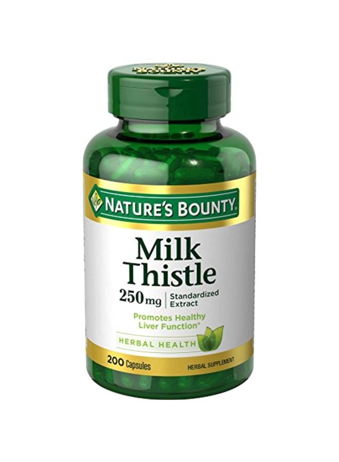 Milk Thistle - 200 Capsules