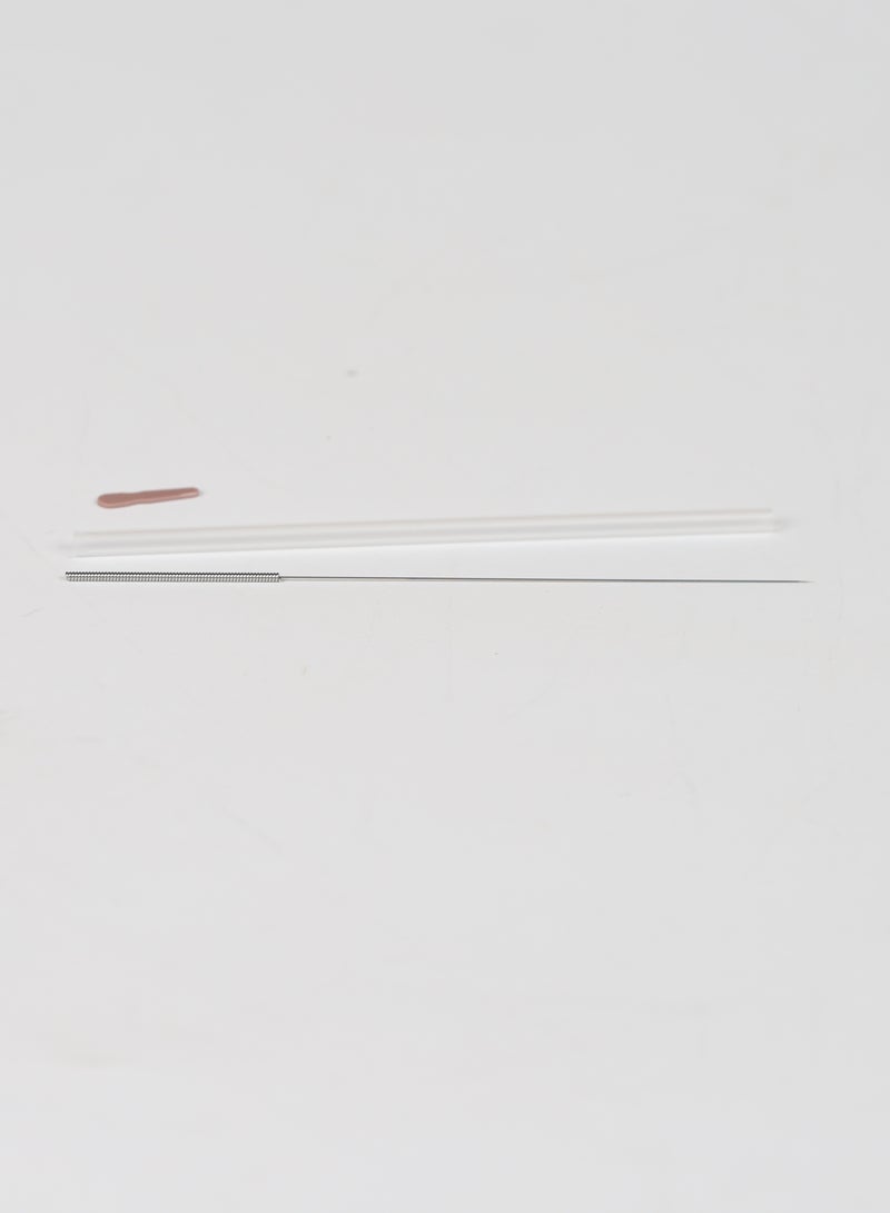 Disposable Sterile Painless Dry Acupuncture Needles 0.30x60 100 Needles a box with tube