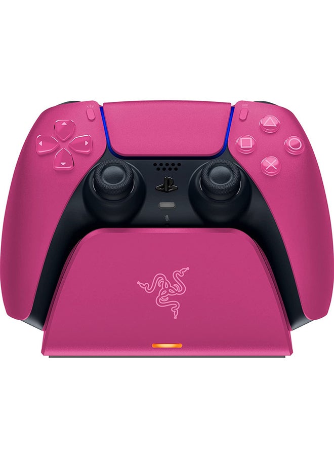 Quick Charging Stand for PS5 DualSense Wireless Controller - Pink