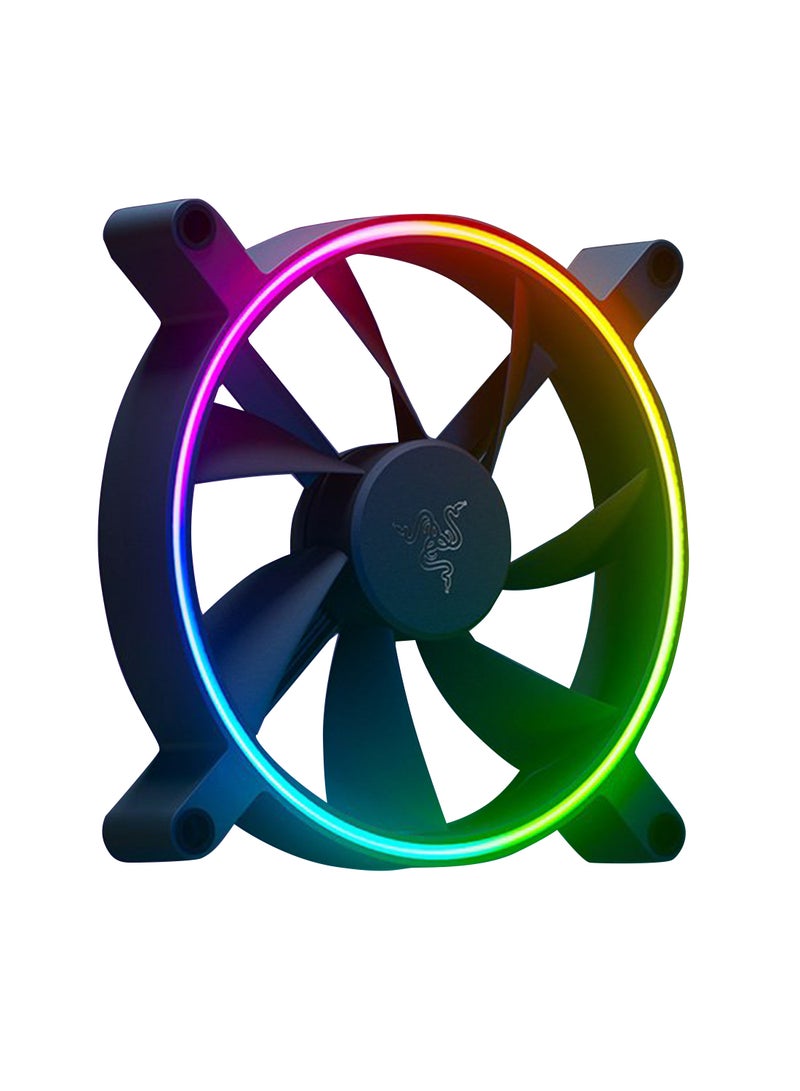 Kunai Hydraulic 140MM aRGB PC Fan: Quiet, Powerful aRGB Fan - PWM Fan Controller Support & Connect Up to 8 Fans - Powered by Razer Chroma RGB - 1 Fan