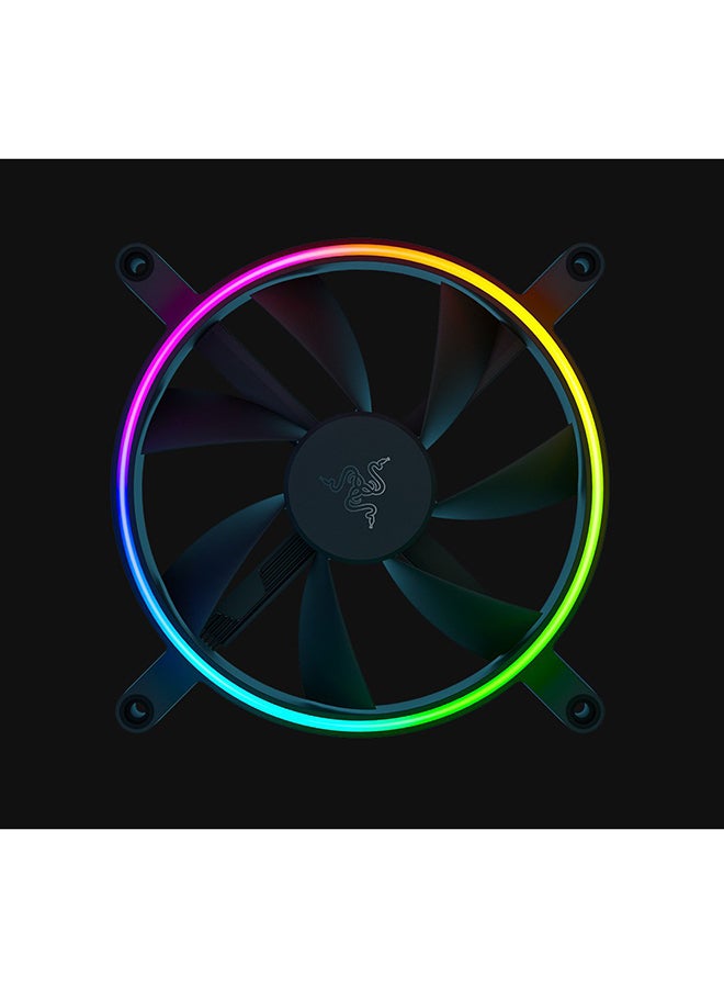 Kunai Hydraulic 140MM aRGB PC Fan: Quiet, Powerful aRGB Fan - PWM Fan Controller Support & Connect Up to 8 Fans - Powered by Razer Chroma RGB - 1 Fan