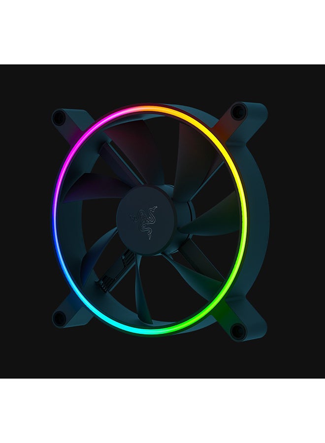 Kunai Hydraulic 140MM aRGB PC Fan: Quiet, Powerful aRGB Fan - PWM Fan Controller Support & Connect Up to 8 Fans - Powered by Razer Chroma RGB - 1 Fan