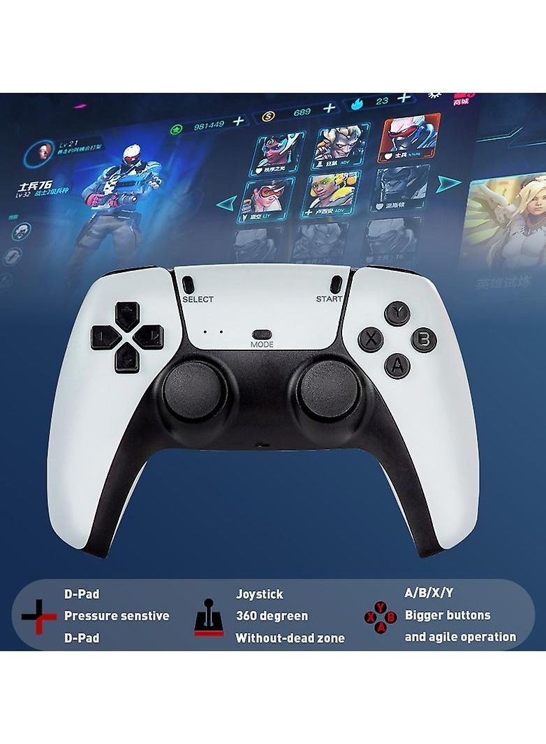 M8 Pro video game consoles 2.4G Wireless Controllers Simulators 4K Retro 20000+Games Double players Game stick for kid gift