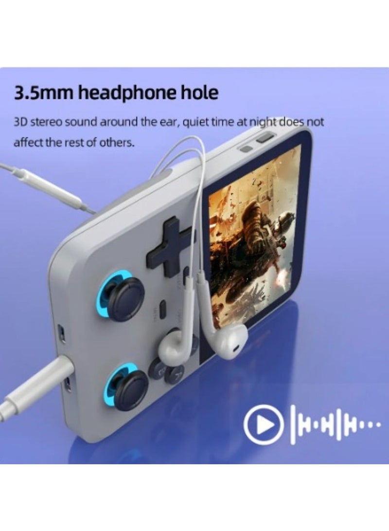 Video Game D007 Consoles 3.5 Inches Handheld Game Players 10000 Plus Gaming Retro Devices Portable Electronic Console Green