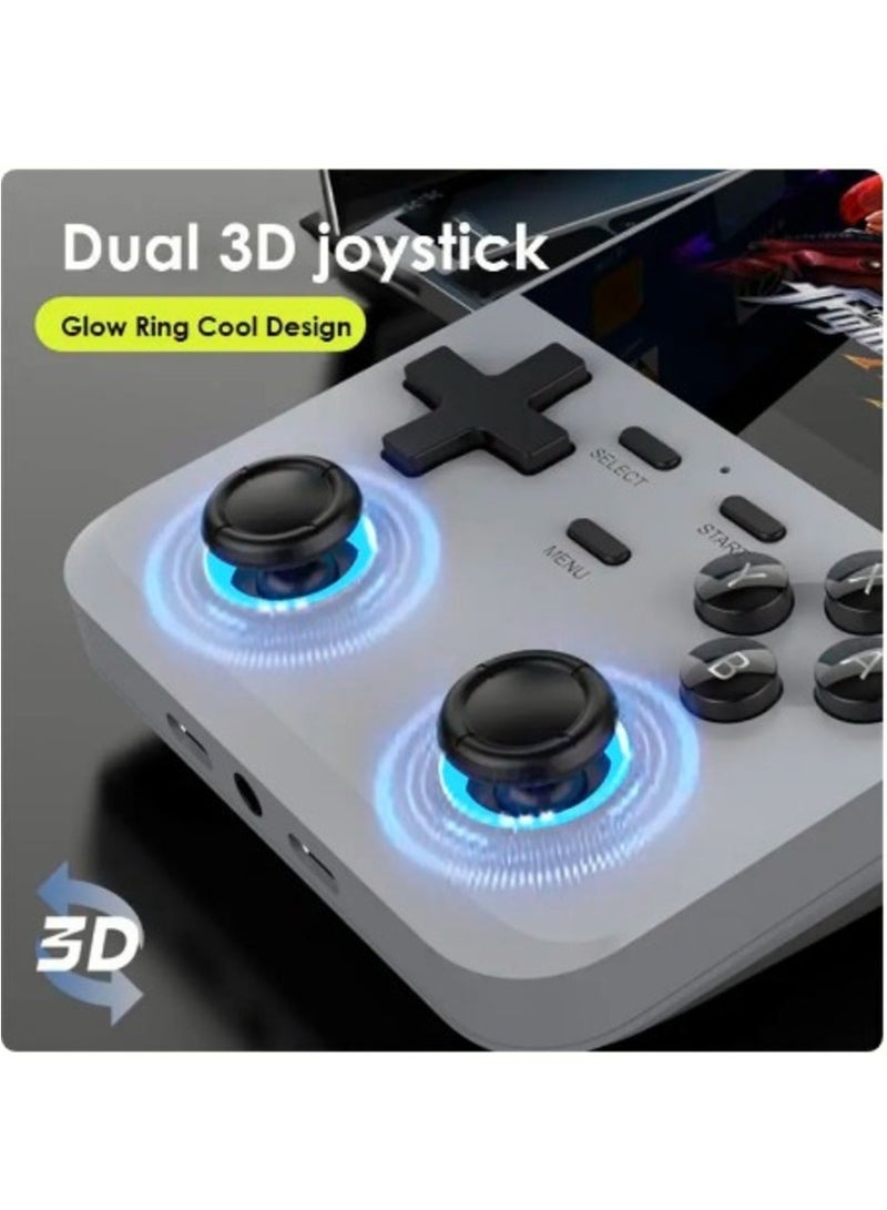 Video Game D007 Consoles 3.5 Inches Handheld Game Players 10000 Plus Gaming Retro Devices Portable Electronic Console Green