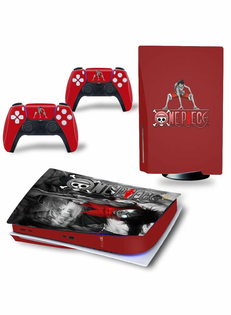 Skin for PlayStation 5 Disc Edition, Sticker for PS5 Vinyl Decal Cover for Playstation 5 Controller