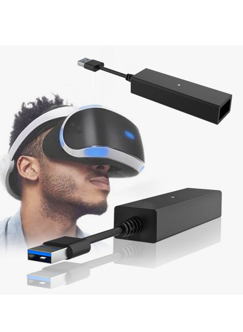PSVR Camera Adapter for PS5 Console, VR Adapter Cable for PS5 Controller, Male to Female USB 3.0 PS VR for Playstation 5, Game Console VR Somatosensory Accessories, PS4 PSVR Converter Cable