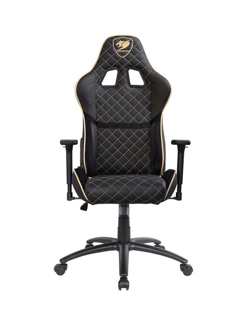 Cougar Gaming Chair Armor One Royal, Steel-Frame, Breathable Pvc Leather, 180° Recliner System, 120Kg Weight Capacity, 3D Adjustable Arm-Rest, Steel 5-Star Base