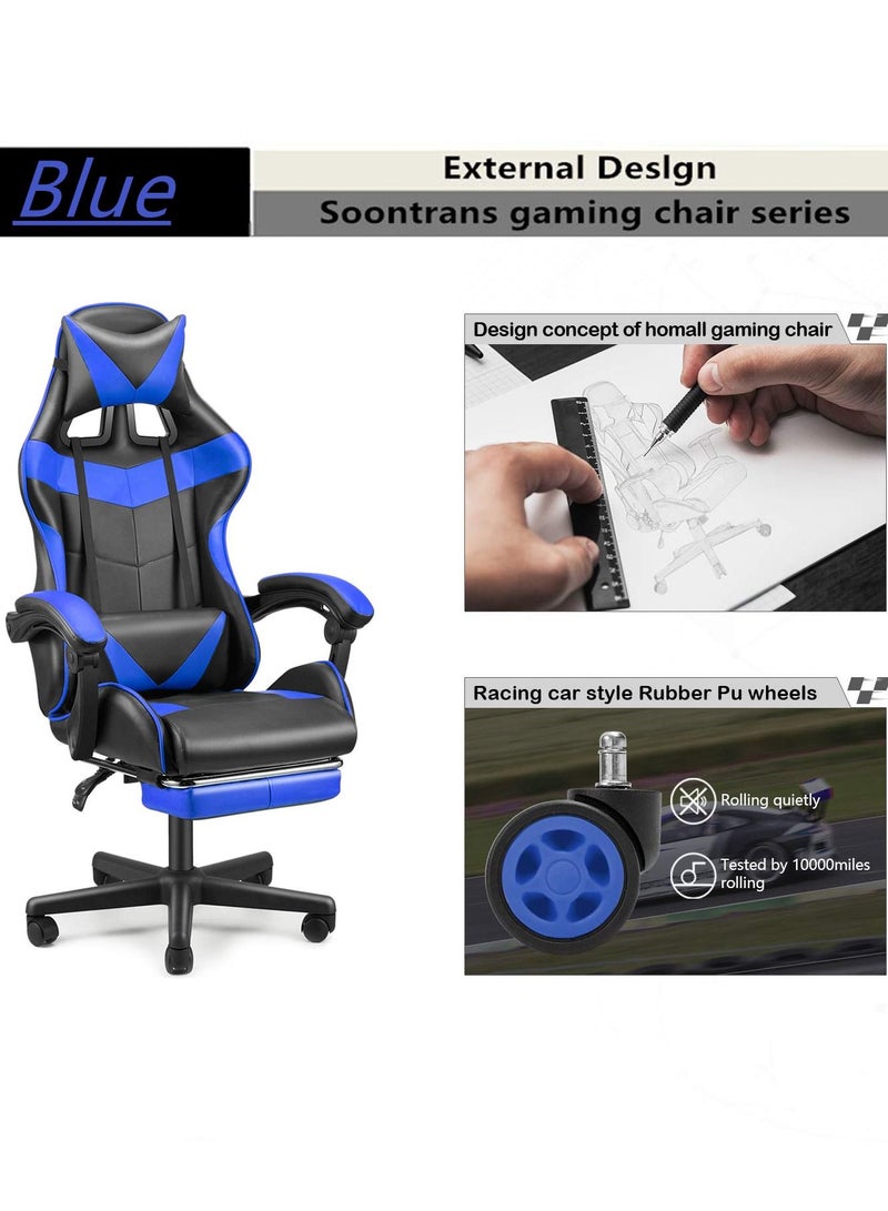 Gaming Chair Racing Style Office Chair Adjustable High