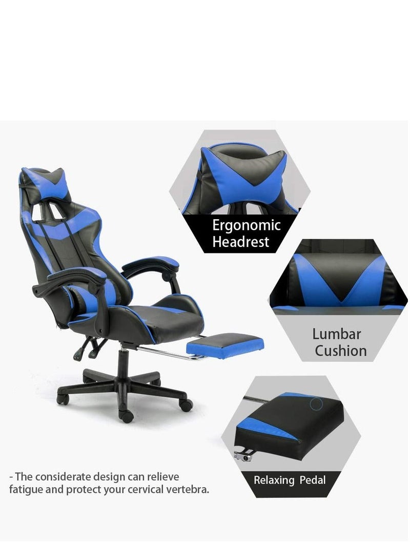 Gaming Chair Racing Style Office Chair Adjustable High