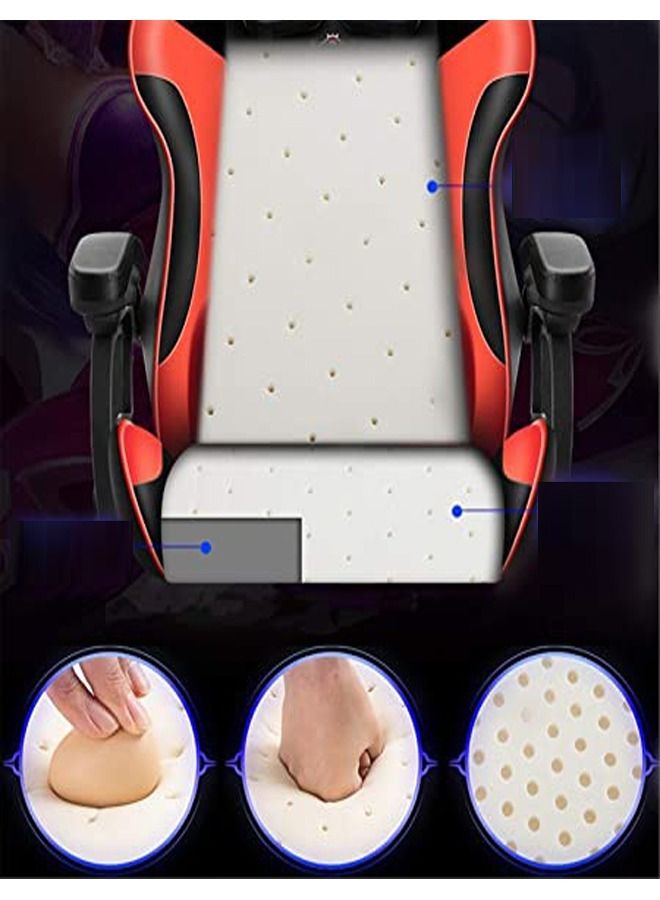 High Quality Ergonomic Swivel Gaming and Office Chair with RGB Lights Speakers and Remote Adjustable Massage Recliner