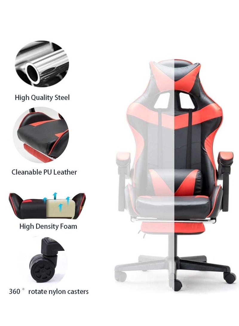 Gaming Chair Racing Style Office Chair Adjustable High