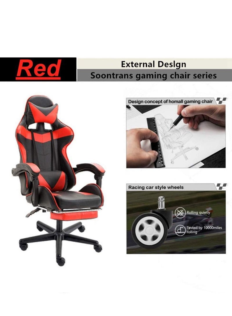 Gaming Chair Racing Style Office Chair Adjustable High