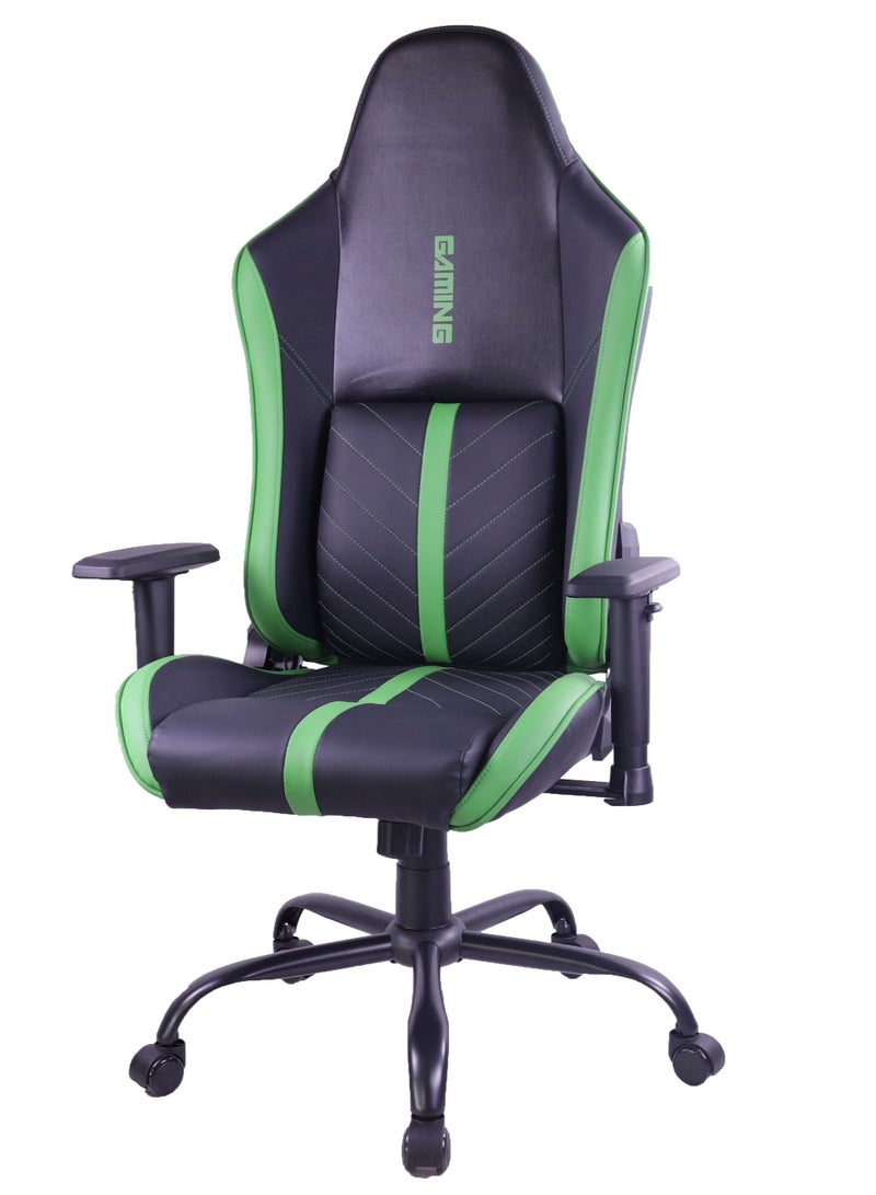 Gaming Chair Ergonomic Office Chair,180° Recliner System,2D Adjustable Arm-Rest With Three-gear Backrest Adjustment