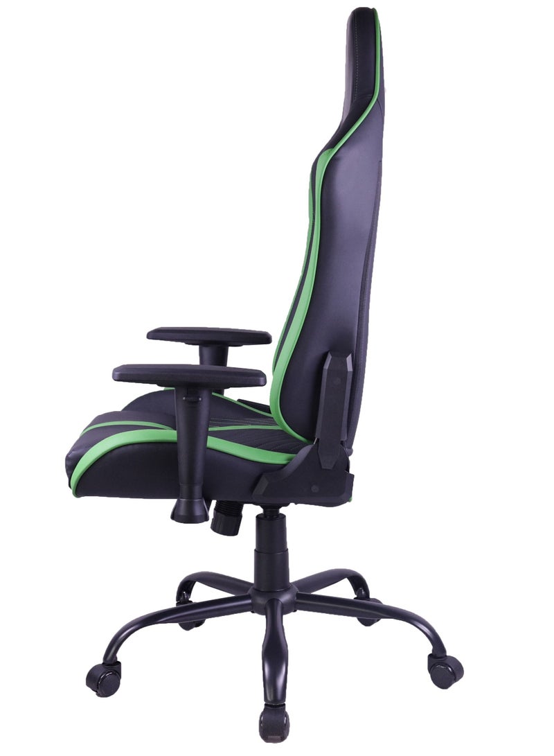 Gaming Chair Ergonomic Office Chair,180° Recliner System,2D Adjustable Arm-Rest With Three-gear Backrest Adjustment
