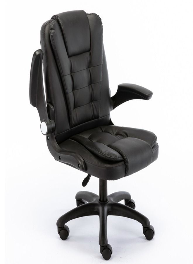 Multifunction Leather Executive Office and Gaming Chair With Footrest