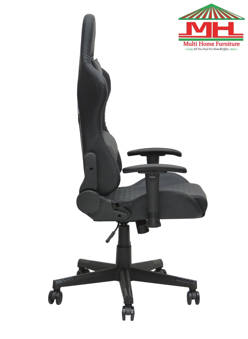 Modern design Best Executive Gaming Chair For Video Gaming Chair 8884-BLACK For Pc With Fully Reclining Back And Head Rest And Footrest For ADULTS