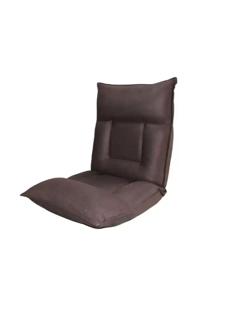 Floor Chair Lazy Sofa Adjustable Padded Folding Chair with Back Support and Backrest Comfortable Chair