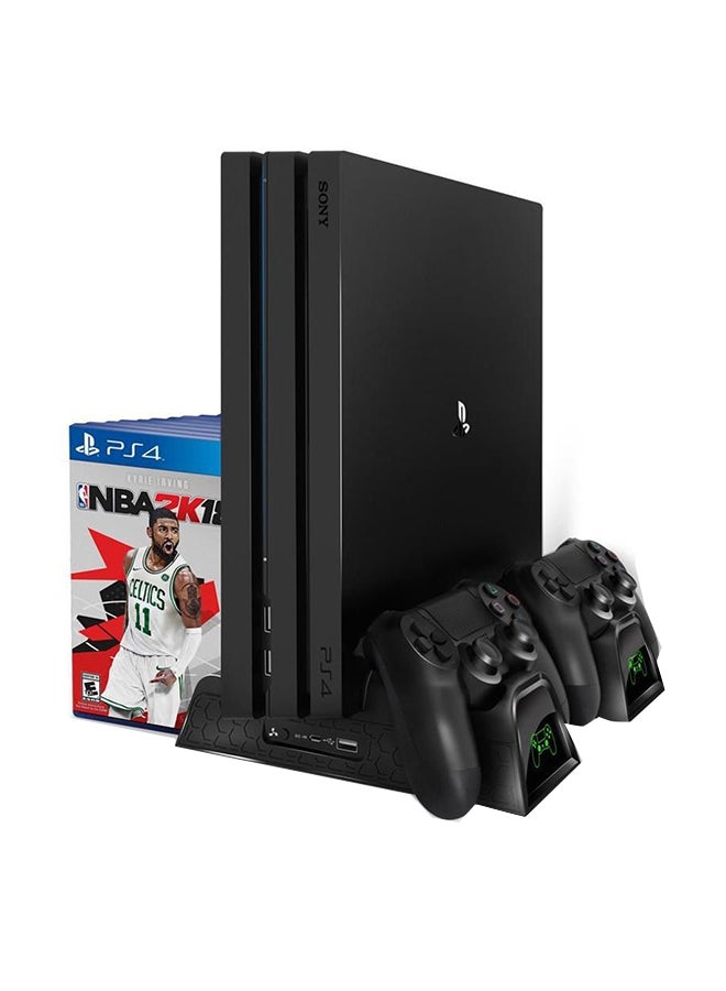 Multifunctional Vertical Wired Cooling Stand For PlayStation 4