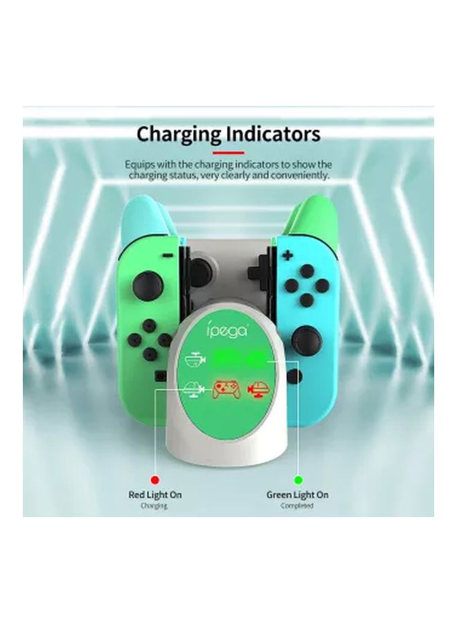 6-In-1 Wired Charging Dock Stand For Nintendo Switch Pro