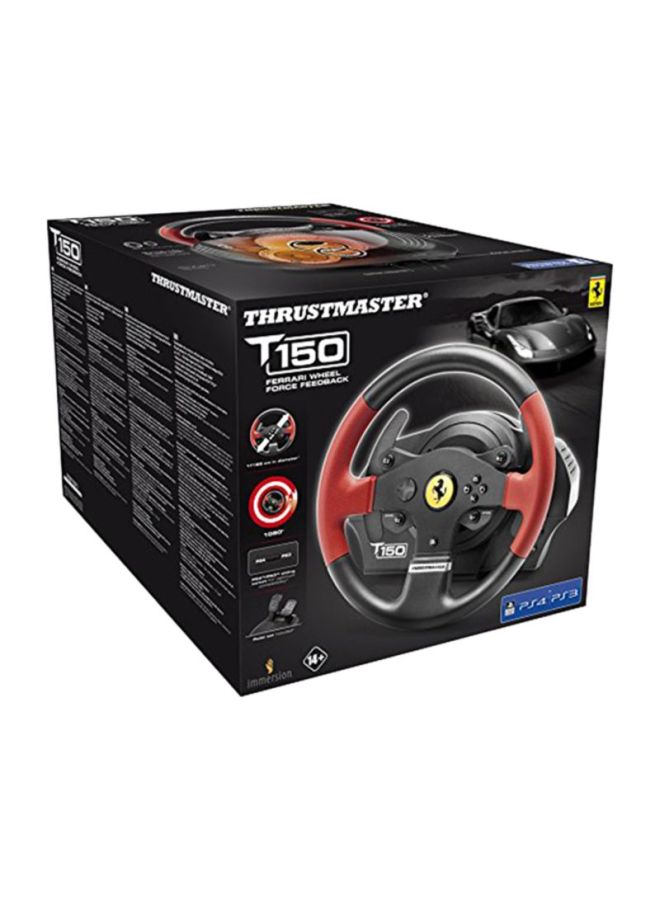 T150 Ferrari Force Feedback Wireless Wheel