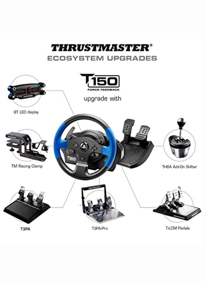 T150 Force Feedback Wireless Racing Wheel For PS5, PS4 & PS3