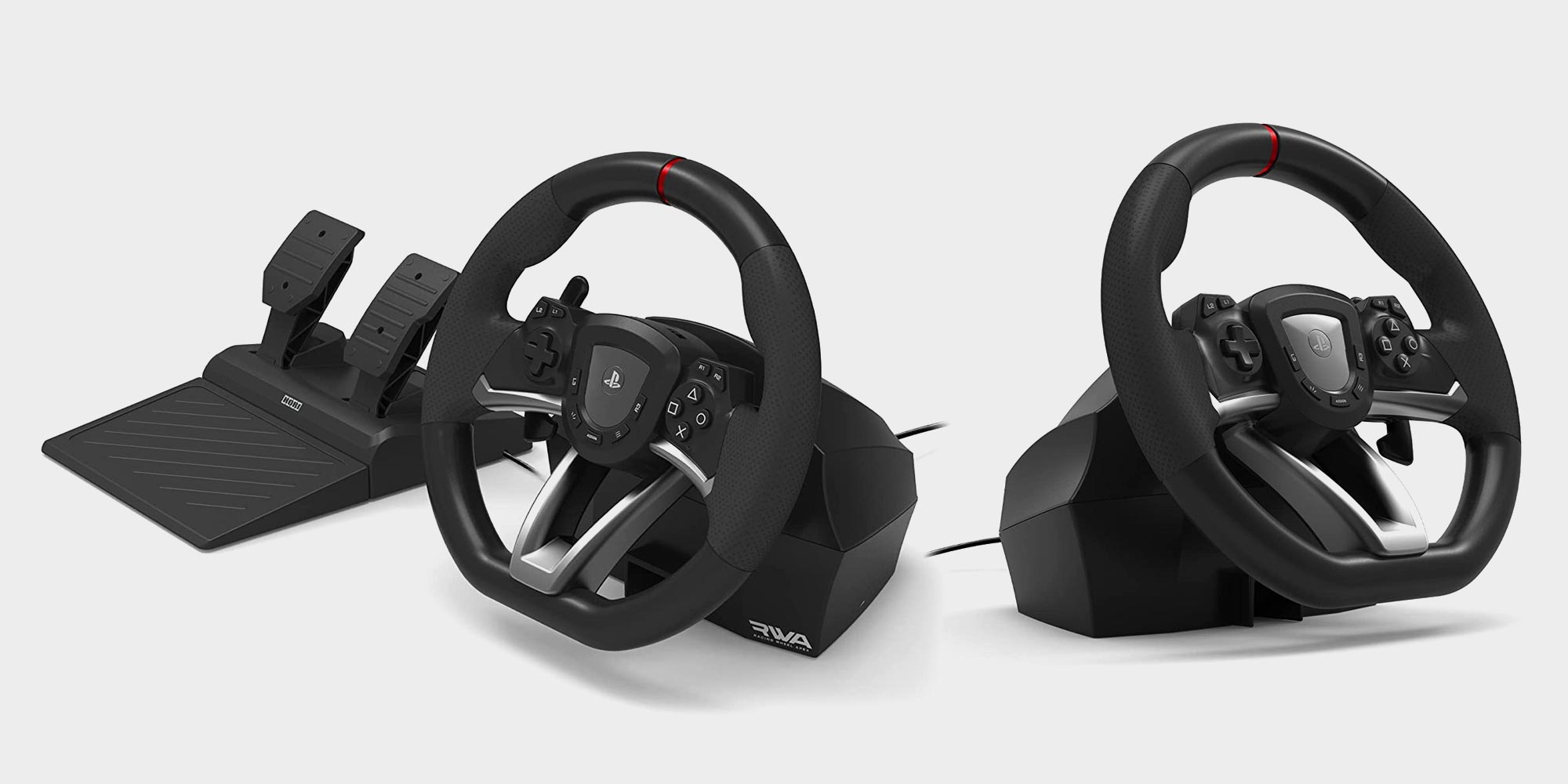 Hori Apex Racing Wheel - Officially Licensed By Sony For Playstation 5, Playstation 4 And Pc