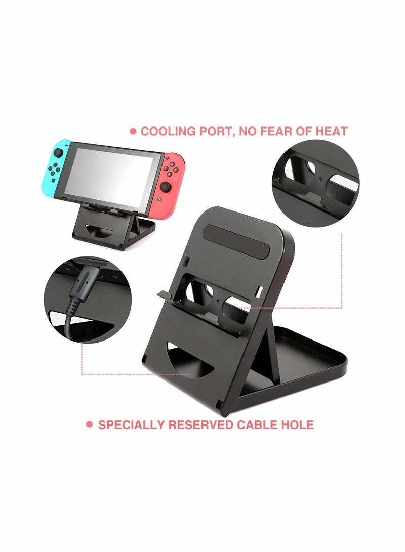 Fit for Nintendo Switch Stand/ for Switch LITE Stand Foldable Adjustable and Portable table play stand for N-switch console playing and charging Compatible with for ipad/ for Mini/ for iPad Pro Air