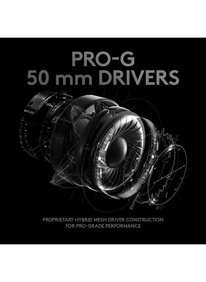 G PRO Gaming Headset 2nd Generation ComfOrtable And Durable With PRO-G 50 mm Audio Drivers, Aluminum, Steel And MemOry Foam, FOr PC,PS5,PS4