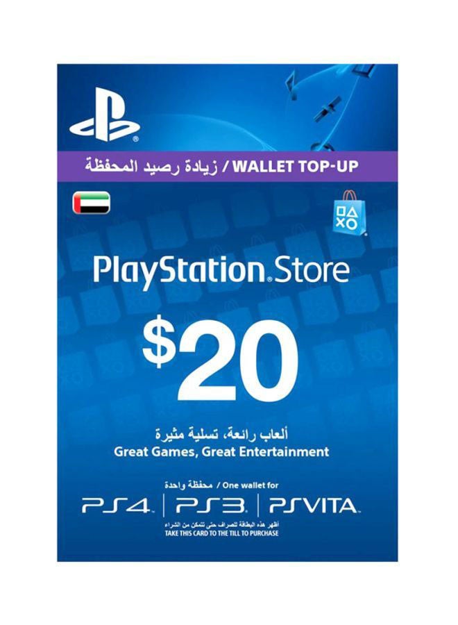 PlayStation Network Card - $20