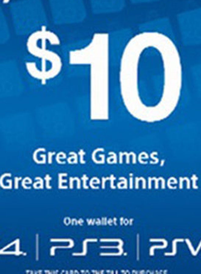 PlayStation Network Card - $10